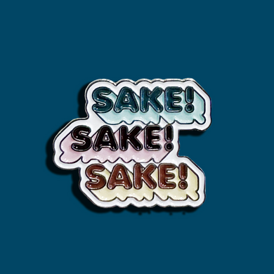 Enamel Sake Pins