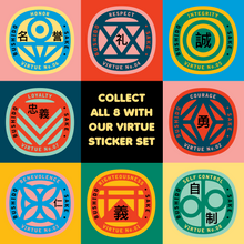 Load image into Gallery viewer, Bushido Stickers